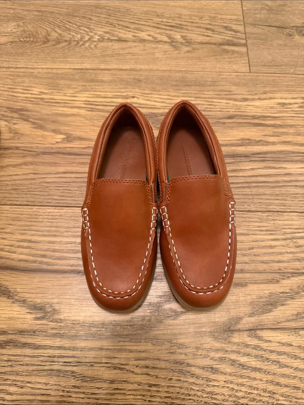 Amazon Essentials Boys Slip-On Moc Toe Loafers